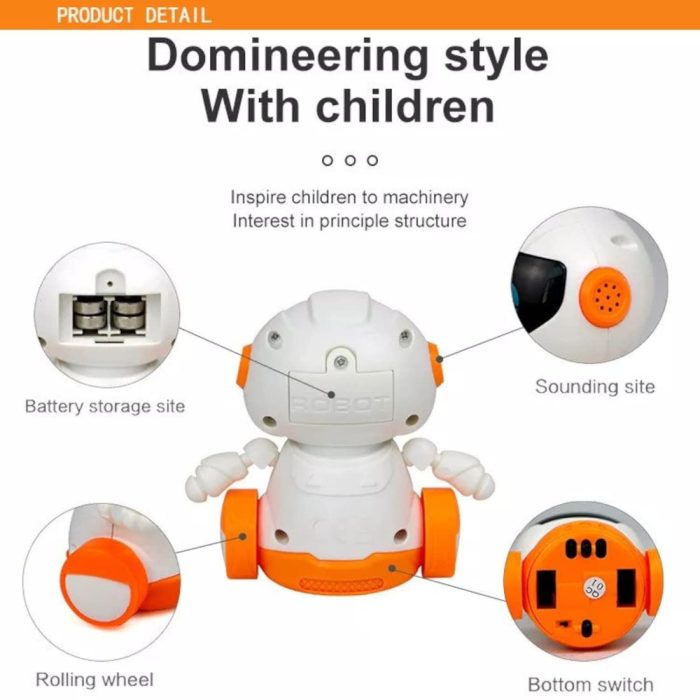 Electronic Line Following Robot Toy